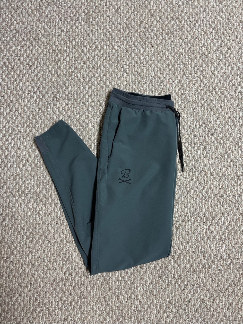 UNRL Barstool Sports Golf Men's Dark Gray Casual Performance Joggers Pants